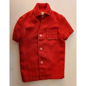 Vintage Ken "Going Bowling" Red Sport Shirt #1403 (1965)